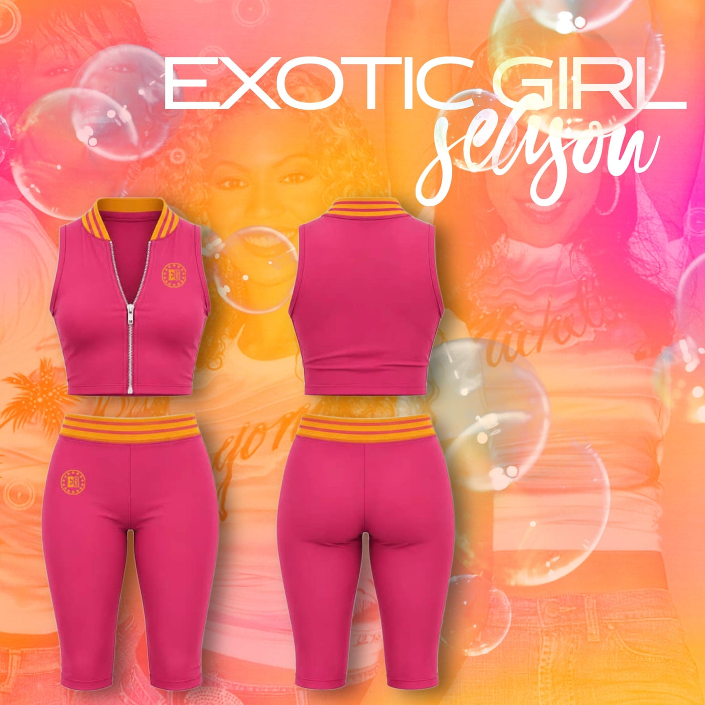 Sunset Rush Capri Set