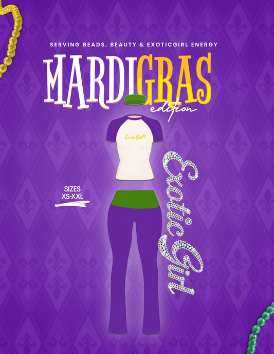Mardi Gras Set 💜💚🪅